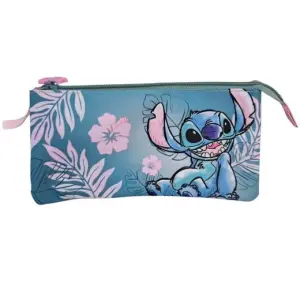 Toybags Estuche Triple Stitch Rosa 8X22X8cm Poliéster Transpirable