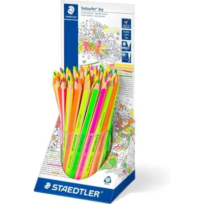Staedtler Lápices De Colores Textsurfer Dry Fluorescentes Surtidos 48 Unidades