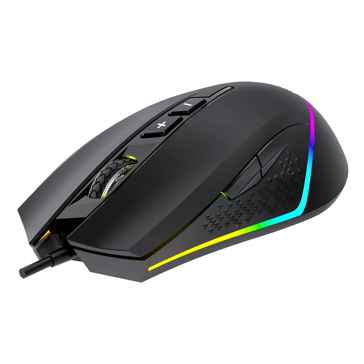 Mouse Unykach Gaming Nova M244 6400Dpi Iluminación Rgb