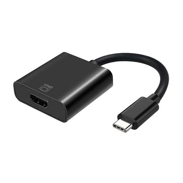 Aisens Convertidor USB-C a HDMI 4K@60Hz 15cm Negro