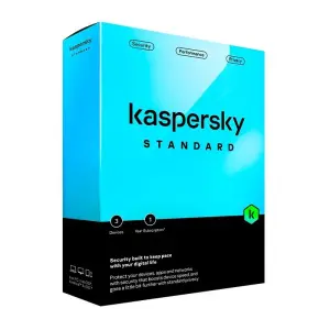 Kaspersky Antivirus Standard - 3 Dispositivos - 1 Año