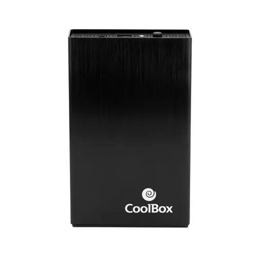 CoolBox Caja HDD 3.5" SCA-3533 USB 3.0 Negra Aluminium