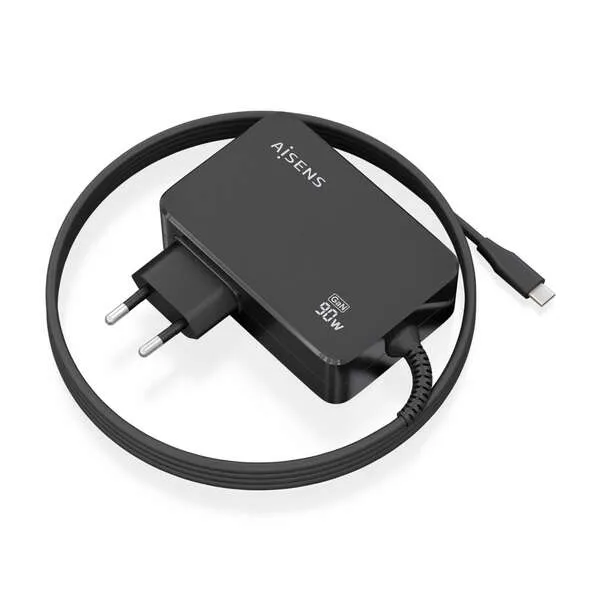 Aisens Cargador Gan 90W Pd3.0 1Xusb-C 1.8M