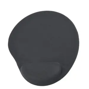 Gembird MP-GEL-BK Alfombrilla De Ratón Para Juegos Negra