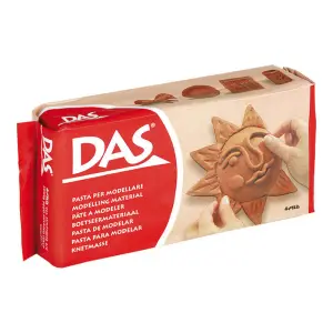 Das Pasta Para Modelar 500 Gr Terracota