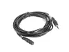 Lanberg Cable De Audio 3M 3,5Mm Negro CA-MJFJ-10CC-0030-BK