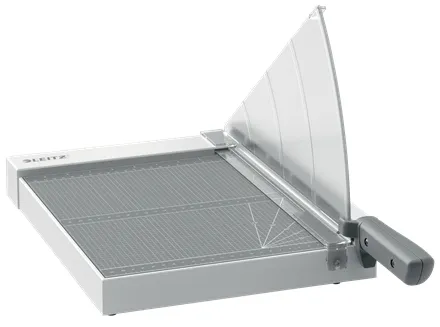 Leitz Precision Home A4 Guillotina de Papel A4 - Corta hasta 8 Hojas - Cuchilla de Acero Inoxidable Templado - Compacta y Ligera - Color Gris Antracita