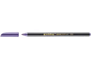Edding 1200 Rotulador Punta Redonda 1mm Tinta Base Agua Color Violeta Metalizado