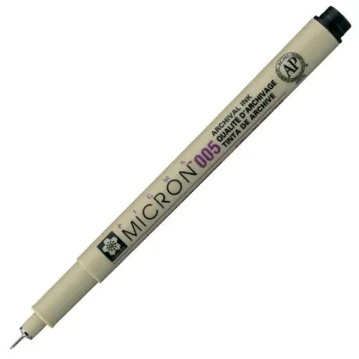 Talens Sakura Rotulador Pigma Micron 005 0.20Mm Negro