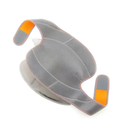 InnovaGoods Rodillera de Gel Ajustable con Velcro - Efecto Frío y Calor - Uso Deportivo y Rehabilitación - Color Gris
