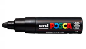 Posca Marcador PC-7M No Permanente Punta Forma De Bala 4,5-5,5mm Negro