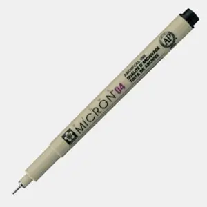 Talens Pigma Micron 04 Rotulador Negro 0.40mm