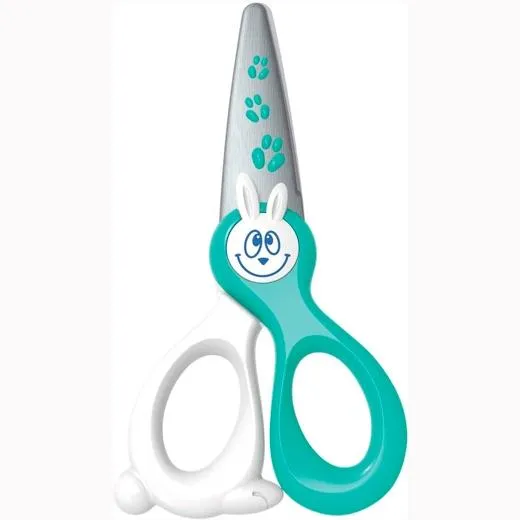 Maped Tijeras Kidikut 12Cm Simétricas Cuchillas Fibra Vidrio Azul/Blanco