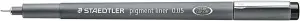 Staedtler Pigment Liner 308 Rotulador Calibrado 0.05mm Color Negro Secado Rápido