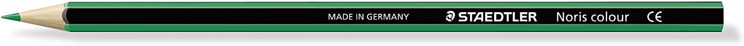 Staedtler Noris Colour 185 Lapiz Hexagonal De Color - Resistencia A La Rotura - Material Wopex - Color Verde