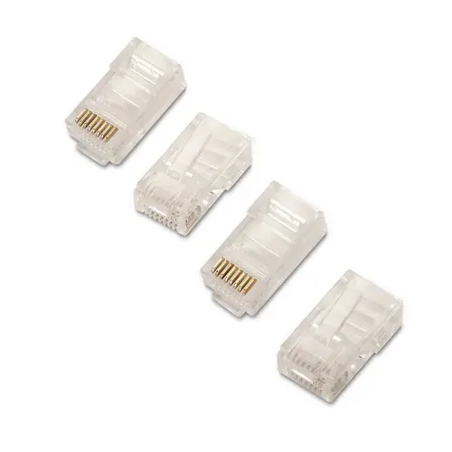 AISENS A138-0292 Conector RJ-45 Transparente para Cables de Red