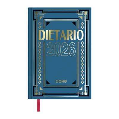 Dohe Dietario Anual Cuarto Día Página Geltex 15x21cm Colores Surtidos