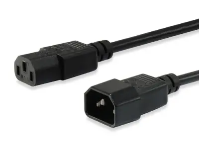 Equip Cable Alargo Alimentación IEC Macho a Hembra 3M 112101