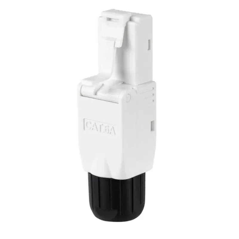 Nanocable Pack de 10 Conectores RJ45 8 Hilos Cat.6A Auto Crimpables Sin Herramientas