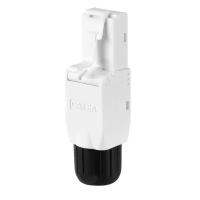 Nanocable Pack de 10 Conectores RJ45 8 Hilos Cat.6A Auto Crimpables Sin Herramientas