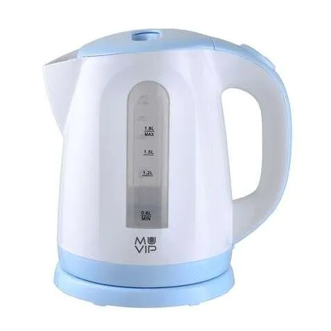 Muvip Hervidor De Agua Eléctrico 2200W 1.8L Con Indicador De Nivel Y Base Giratoria