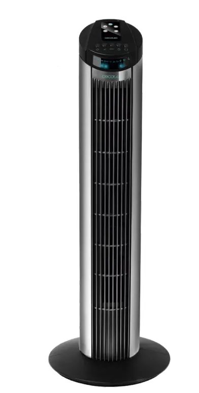 Cecotec EnergySilence 890 Skyline Ventilador Negro y Plata