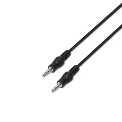 Aisens Cable Audio Estéreo JACK 3.5/M - JACK 3.5/M - 10m - Negro