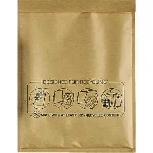 Fellowes Bankers Box 50 Bolsas de Burbujas Acolchadas 270x360mm con Tira Autoadhesiva