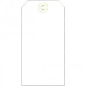 Apli Etiquetas Colgantes Con Arandela 125X63mm Caja De 1000 Crema
