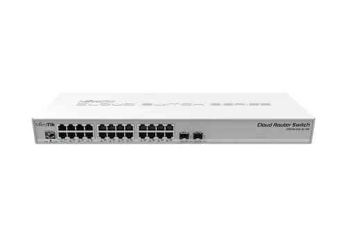 Mikrotik Crs326-24G-2S+Rm Switch Gestionado L2 Gigabit Ethernet (10/100/1000) Gris