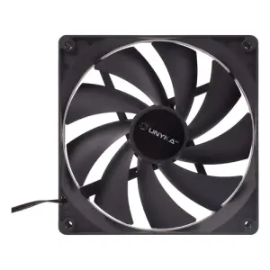 UNYKA Ventilador Interno 140mm Negro 9 Aspas
