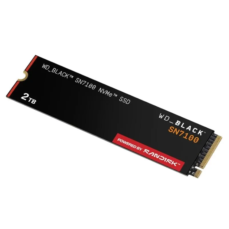 Wd Black Sn7100 Ssd 2Tb Pcie Gen4X4 7250Mb-S