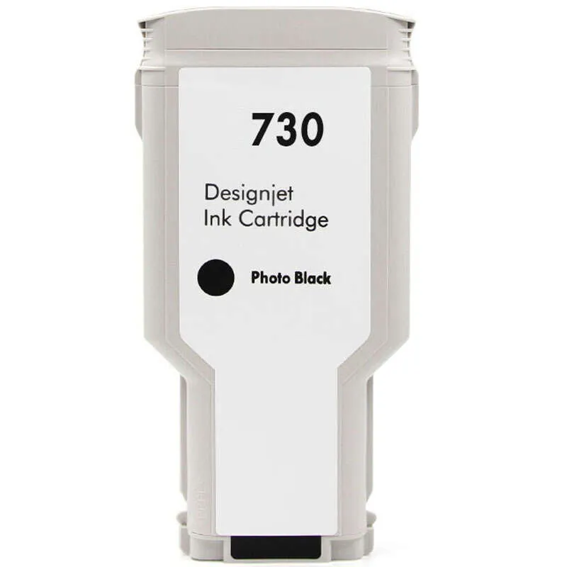 HP 730 Negro Photo Cartucho de Tinta - Reemplazo P2V73A/P2V67A