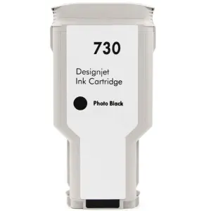 HP 730 Negro Photo Cartucho de Tinta - Reemplazo P2V73A/P2V67A