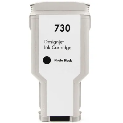 HP 730 Negro Photo Cartucho de Tinta - Reemplazo P2V73A/P2V67A