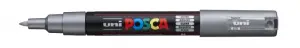 Posca Marcador PC-1M No Permanente Punta Fina 0.7-1mm Plata