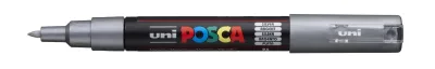 Posca Marcador PC-1M No Permanente Punta Fina 0.7-1mm Plata
