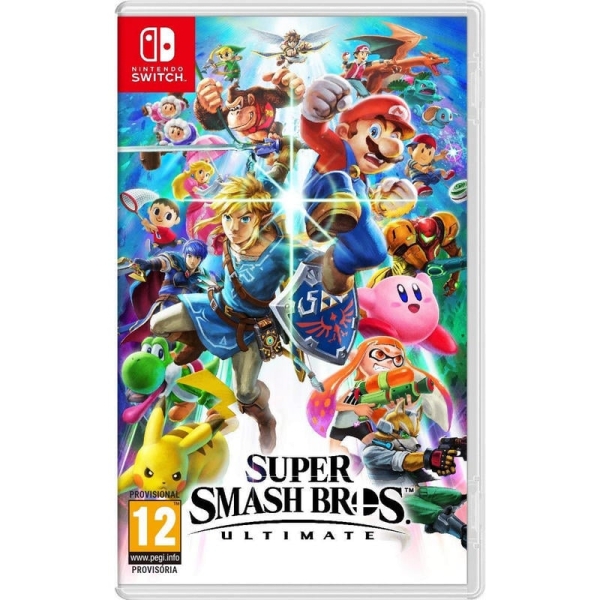 Nintendo Videojuego Super Smash Bros.ultimate Para Consola Nintendo Switch - Genero Lucha/Multijugador/Accion - Pegi 12