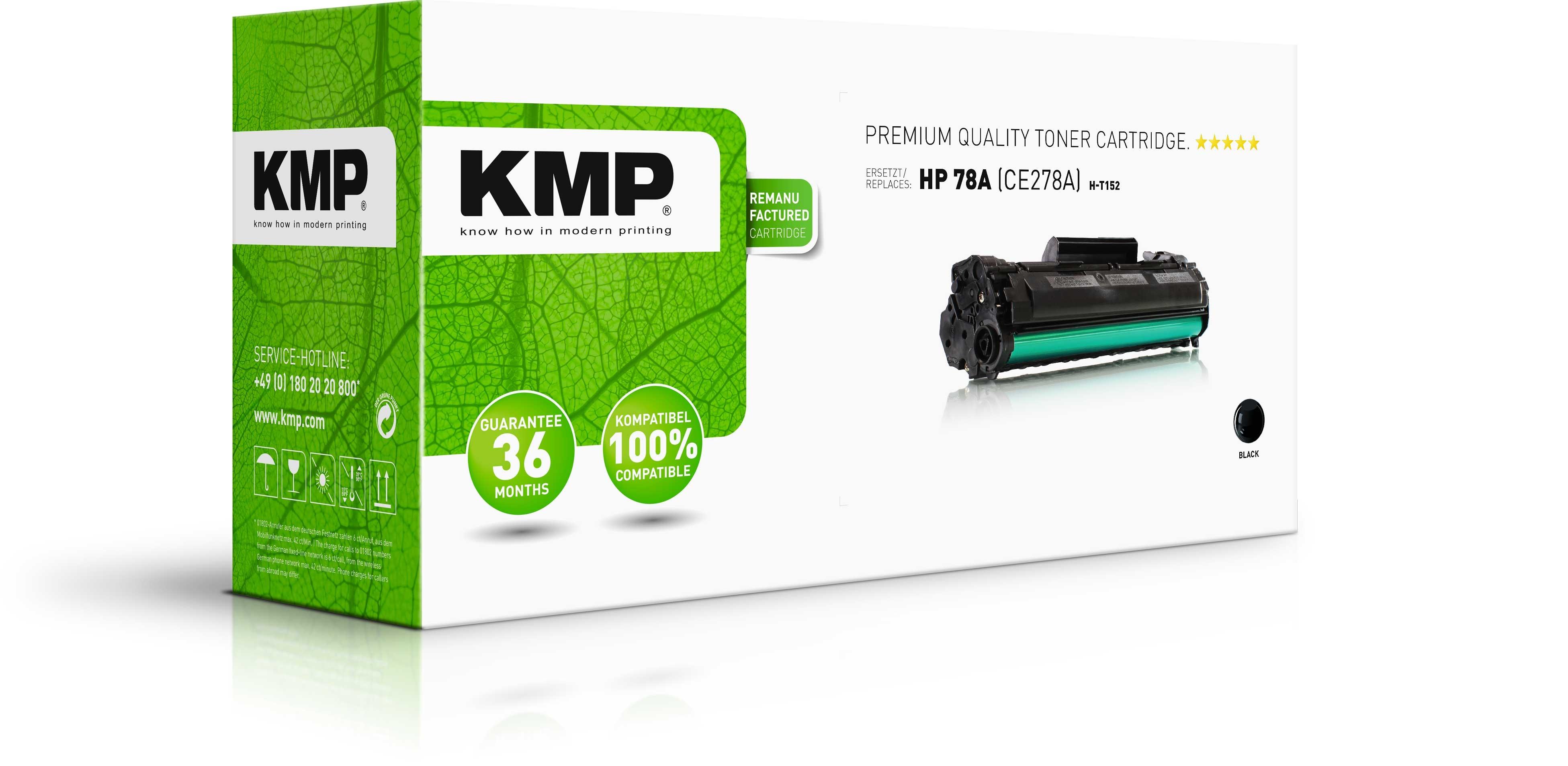 Toner Kmp Negro Laserjet P 1606 Dn 1566 - M 1536 Dnf - Nº 78 A