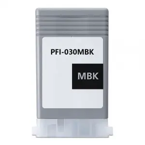 Canon PFI030 Cartucho de Tinta Pigmentada Negro Mate - Reemplazo 3488C001