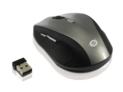 Conceptronic Mouse Óptico Wireless 2.4GHz Travel Design