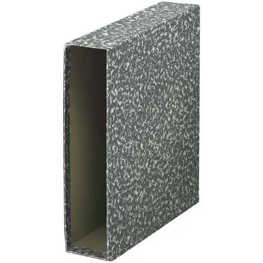 Dohe Funda Archivador Archiplás Folio Lomo Ancho Cartón Forrado Gris Jaspeado