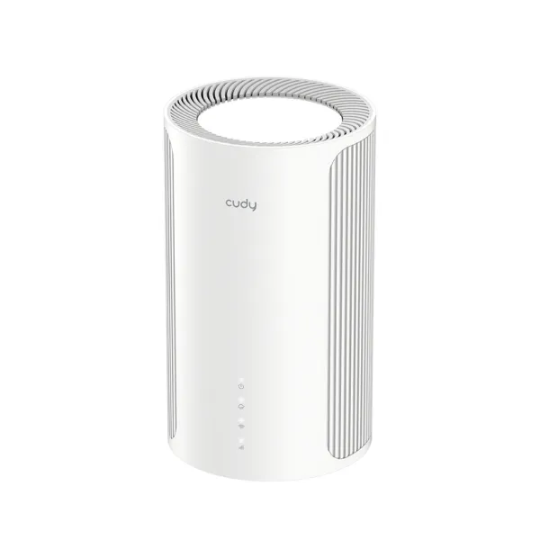 Cudy Router Ax3000 Wifi 6 5G Nr - 3 Puertos - Velocidad Hasta 1000Mbps - 1 Ranura Nano Sim - Antenas Internas - 1 Ranura Nano Sim - Color Blanco