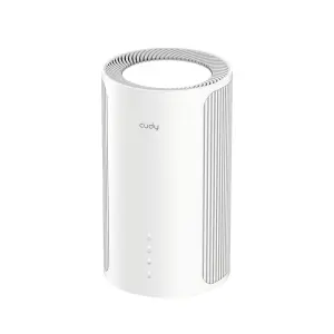 Cudy Router AX3000 WiFi 6 5G Nr - 3 Puertos - Velocidad hasta 1000Mbps - 1 Ranura Nano SIM - Antenas Internas - 1 Ranura Nano SIM - Color Blanco