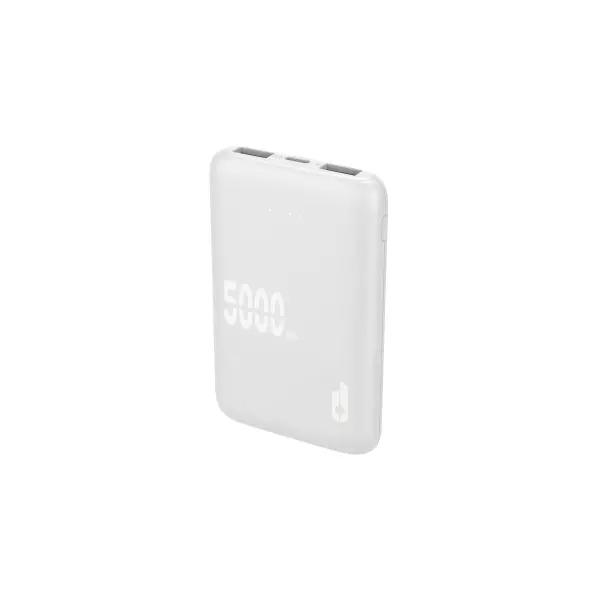 Blackbyte Batería Lipo Externa 5000mAh Powerbank 20W Power Delivery Carga Rápida 22.5W Blanco