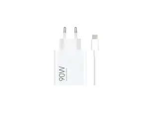 Xiaomi HyperCharge Cargador GaN Universal de Pared 90W USB-A Carga Rápida Blanco
