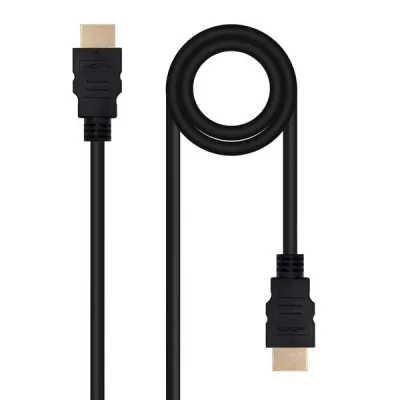 Nanocable Cable HDMI v2.0 Macho a Macho 0.50m - 4K@60Hz 18Gbps - Negro
