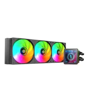 Mars Gaming MLVisionPro360 Sistema de Refrigeración Líquida 3x120mm ARGB TPD 600W LCD Intel y AMD