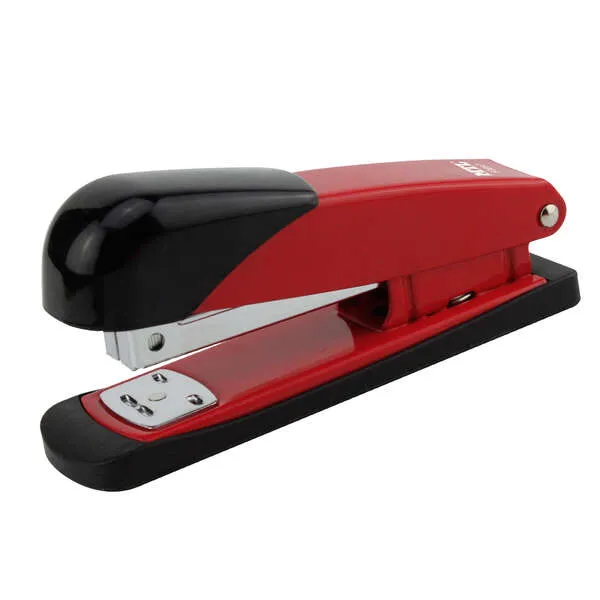 Dohe Grapadora De Sobremesa Metálica Hasta 20 Hojas Color Negro/Rojo