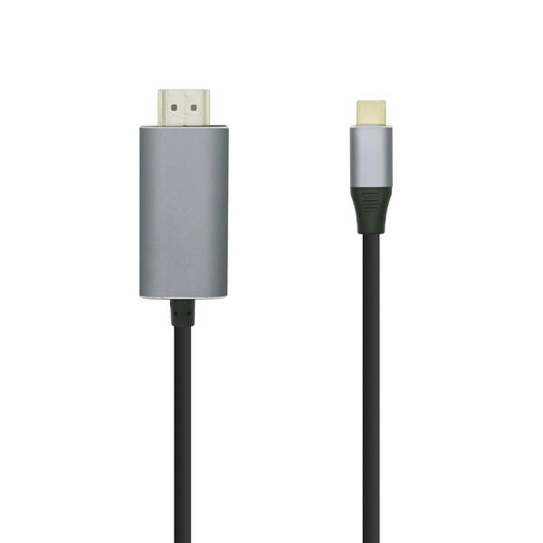 Aisens Cable Conversor Usb-C A Hdmi 4K@60Hz - Usb-C/M-Hdmi/M - 0.8M - Color Negro